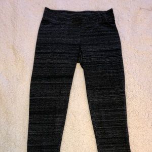 Garage striped leggings